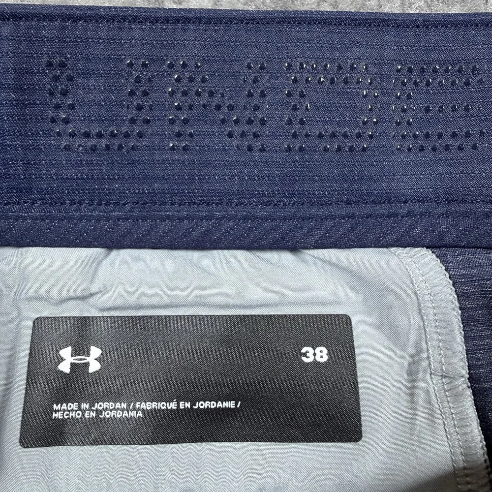 Under Armour Shorts Men's 38 Blue Drive Chill‎ Airvent 7